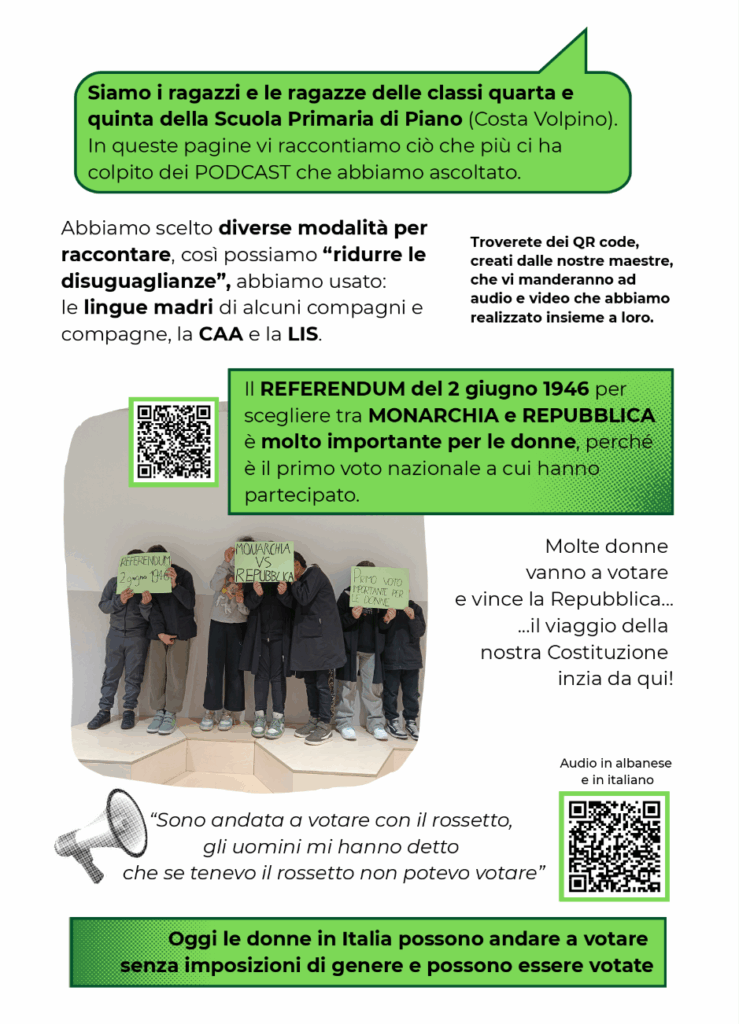 4^ e 5^ Scuola di Piano – Costa Volpino