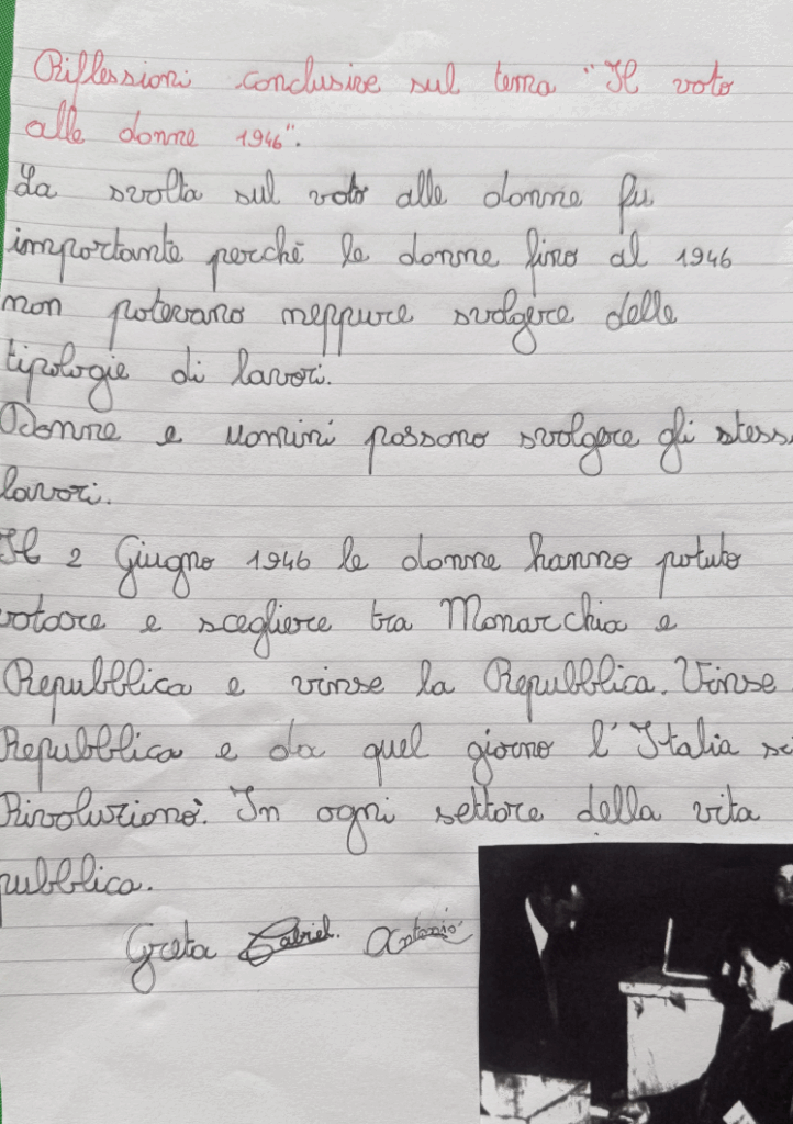 5^D IC Casteggio – Scuola Casatisma